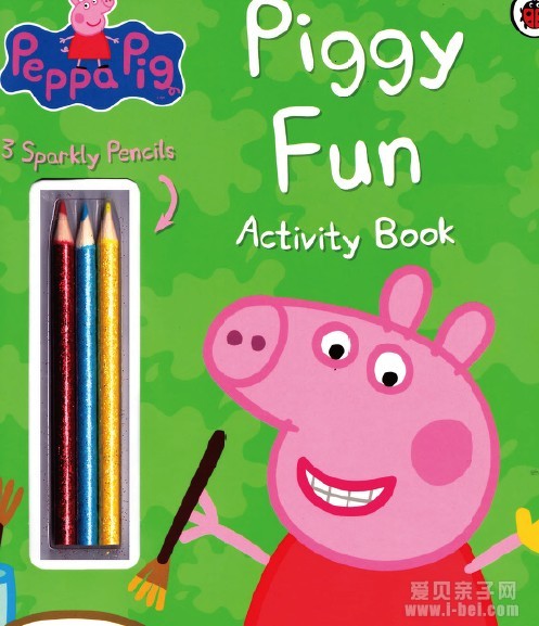 原版英文绘本《<em>粉红小猪妹</em>:Piggy Fun》pdf<em>下载</em>