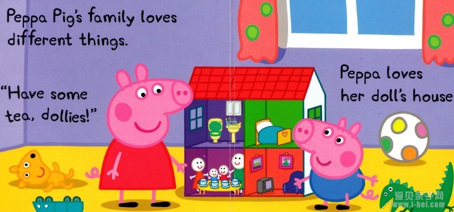 原版英文绘本《<em>粉红小猪妹</em>:little library》pdf下