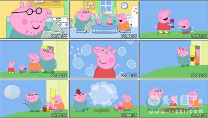儿童<em>英语动画片: 粉红猪小妹</em> Peppa Pig 英文绘