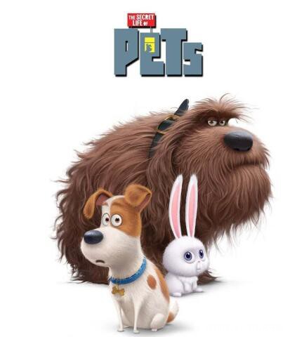 美国动画电影:爱宠大机密the secret life of pets 2016.