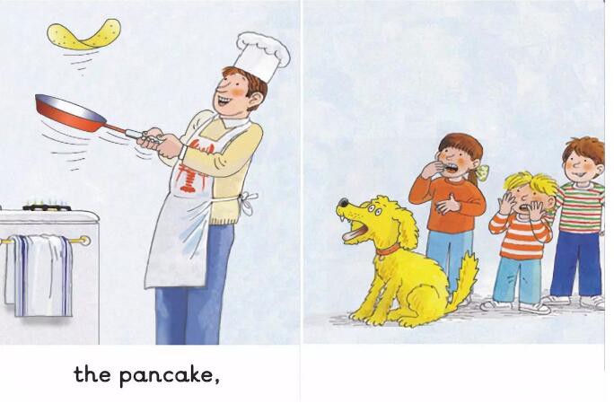 the pancake race.