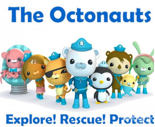 �׶�����Ƭ�Ƽ���Octonauts����̽��С�ݶӡ�����Ļ��