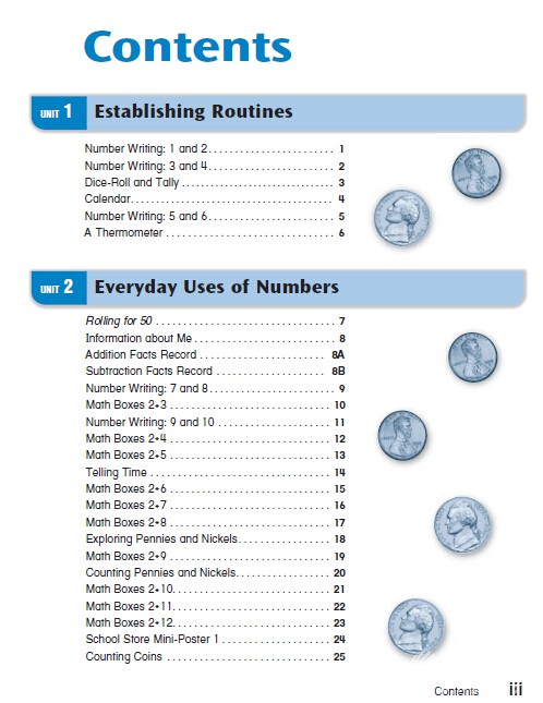 Everyday Mathematics  G1  Volume 1  