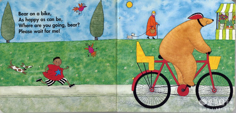 ֱȶϵУBear on a bike