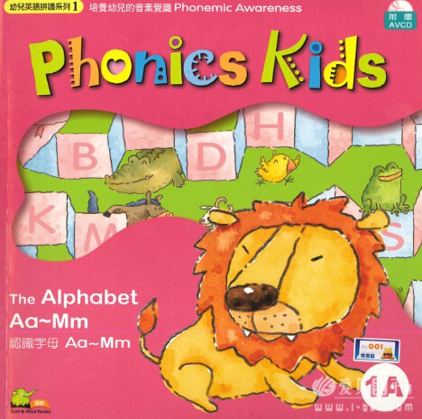 ��Ȼƴ���̲ģ�Phonics Kids Book 1 PDF�̲�+DVD��Ƶ���� �ѹ�Ӣ��Ӣ��ƴ����