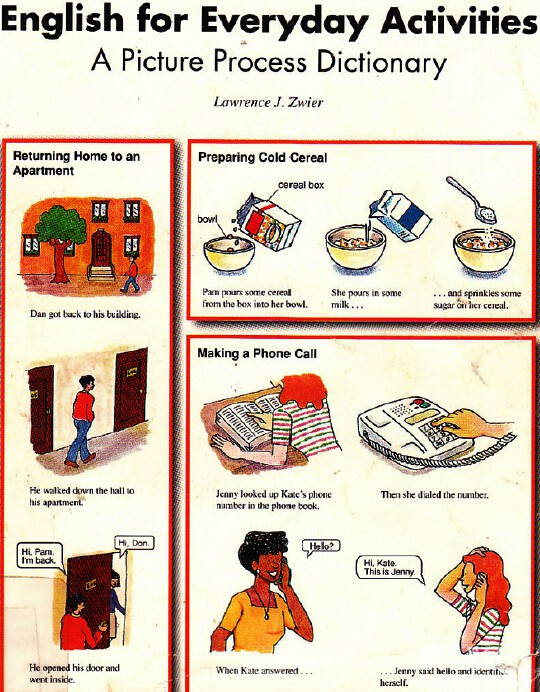 English for Everyday Activities: A Picture Process Dictionary ճʵ