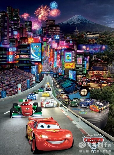 美国动画电影：汽车总动员2/赛车总动员2/Cars.2[720P-4.41G]网盘下载 - 爱贝亲子网