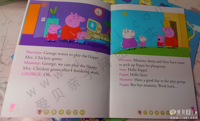 Peppa Pig 粉红猪小妹第三季有声绘本团购