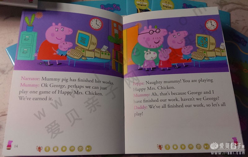 Peppa Pig 粉红猪小妹第三季有声绘本团购
