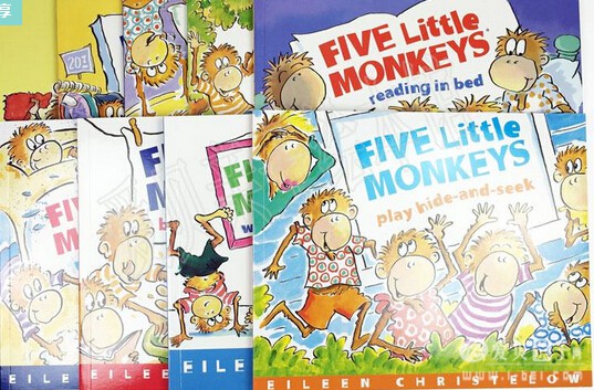 Five little monkeys go shopping汾ط