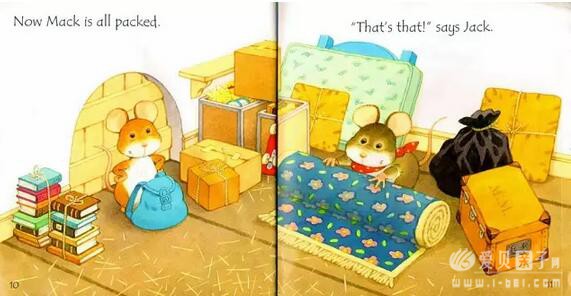 Mouse moves house