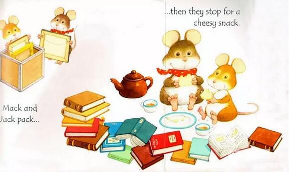 Mouse moves house
