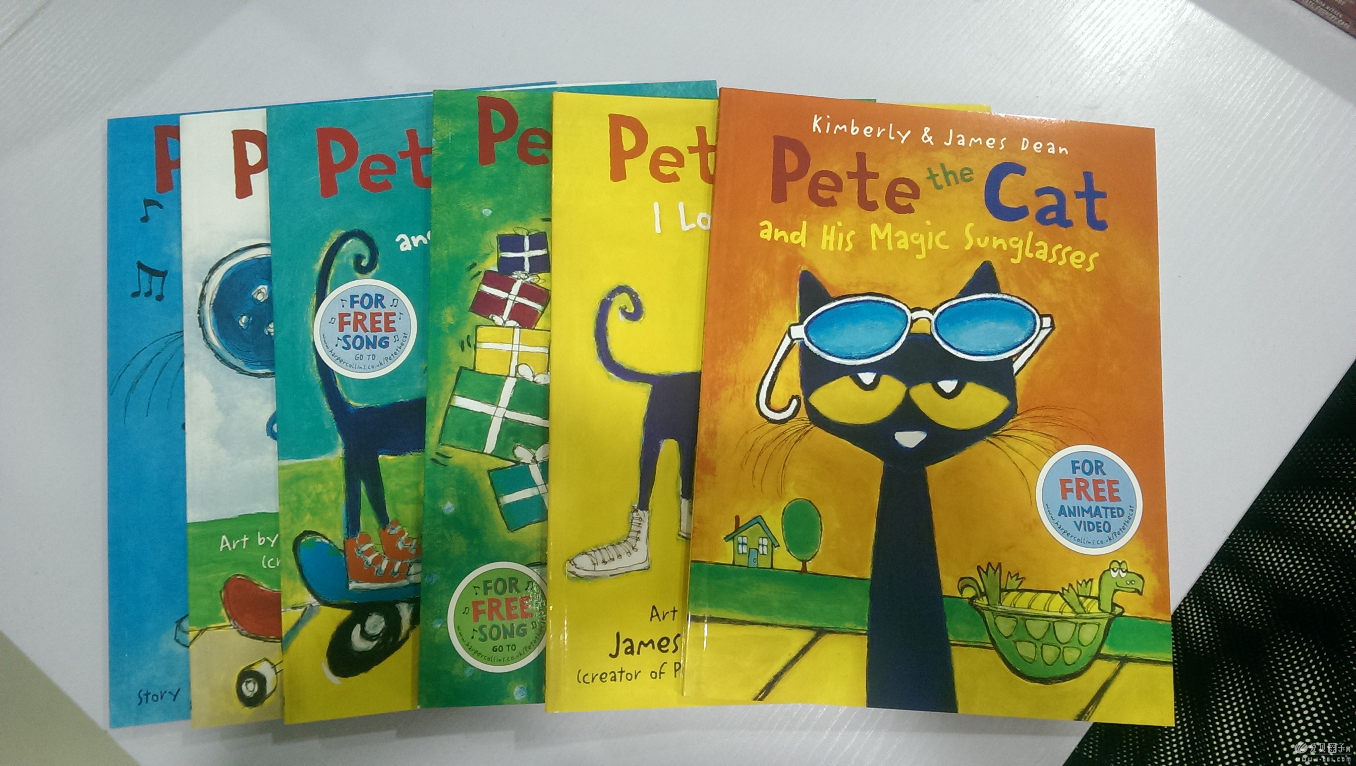 原版Pete the Cat 皮特猫系列6册