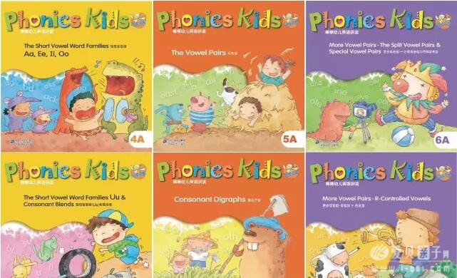 Phonics kids棒棒幼儿英语1-6级全套12册点读版团购说明及介绍