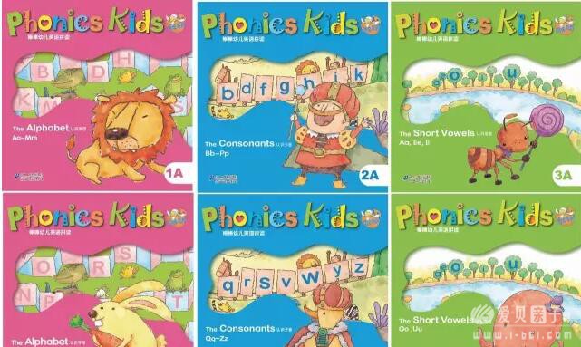 Phonics kids棒棒幼儿英语1-6级全套12册点读版团购说明及介绍