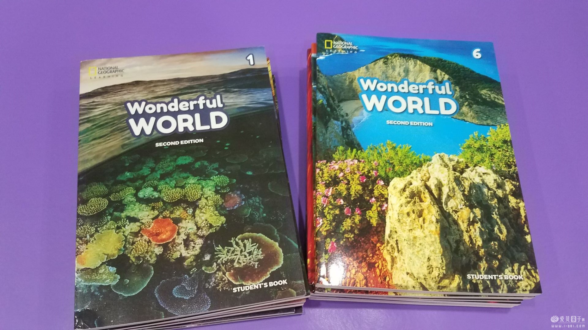 国家地理新版：Wonderful World缤纷世界系列1-6级12册点读版