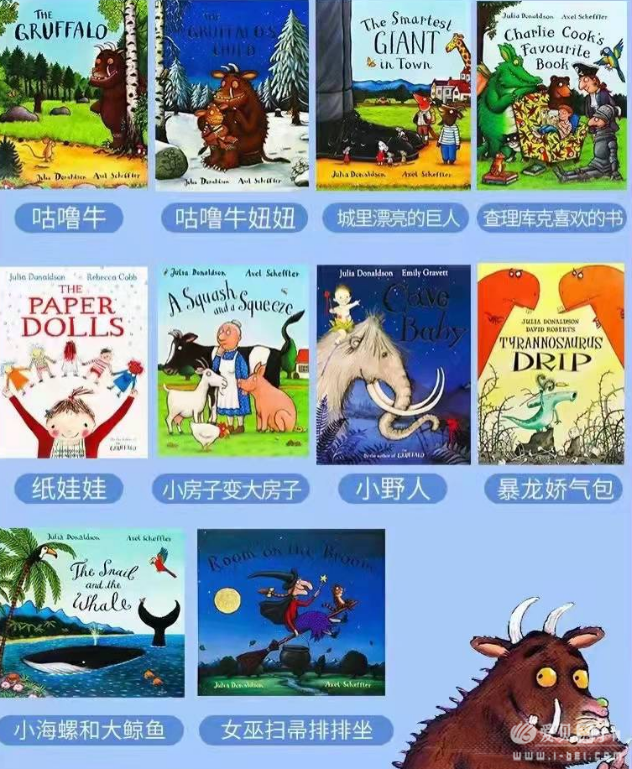 Ӣ�Ļ汾������ţThe Gruffalo 10��Ӣ�ĵ����ib��ʽ���������
